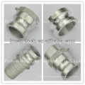 Camlock male coupling, quick coupling